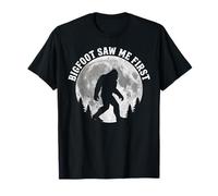 Bigfoot m'a vu pour la première Fois Sasquatch Yeti Moon Funny Big Foot T-Shirt