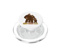 Bigfoot Mediumfoot Smallfood Funny Sasquatch Family PopSockets PopGrip pour MagSafe