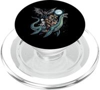 Bigfoot Monstre du Loch Ness avec des créatures légendaires PopSockets PopGrip pour MagSafe