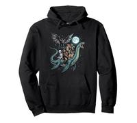 Bigfoot Monstre du Loch Ness avec des créatures légendaires Sweat à Capuche