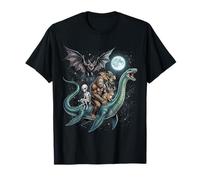Bigfoot Monstre du Loch Ness avec des créatures légendaires T-Shirt