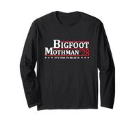 Bigfoot Mothman Président 2028 Campagne électorale Cryptid Manche Longue