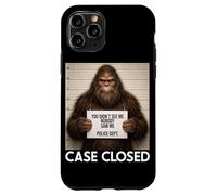 Bigfoot Mugshot You Didnt See Me Nobody Saw Me Étui fermé Coque pour iPhone 11 Pro