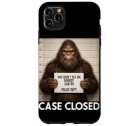 Bigfoot Mugshot You Didnt See Me Nobody Saw Me Étui fermé Coque pour iPhone 11 Pro Max