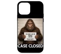 Bigfoot Mugshot You Didnt See Me Nobody Saw Me Étui fermé Coque pour iPhone 12 Mini