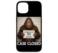 Bigfoot Mugshot You Didnt See Me Nobody Saw Me Étui fermé Coque pour iPhone 13