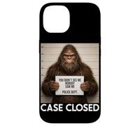 Bigfoot Mugshot You Didnt See Me Nobody Saw Me Étui fermé Coque pour iPhone 14