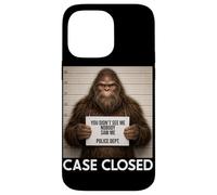 Bigfoot Mugshot You Didnt See Me Nobody Saw Me Étui fermé Coque pour iPhone 14 Pro Max
