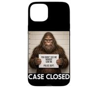 Bigfoot Mugshot You Didnt See Me Nobody Saw Me Étui fermé Coque pour iPhone 15 Plus
