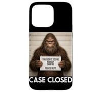 Bigfoot Mugshot You Didnt See Me Nobody Saw Me Étui fermé Coque pour iPhone 15 Pro Max