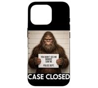Bigfoot Mugshot You Didnt See Me Nobody Saw Me Étui fermé Coque pour iPhone 16 Pro