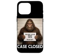 Bigfoot Mugshot You Didnt See Me Nobody Saw Me Étui fermé Coque pour iPhone 16 Pro Max