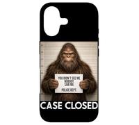 Bigfoot Mugshot You Didnt See Me Nobody Saw Me Étui fermé Coque pour iPhone 17