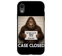 Bigfoot Mugshot You Didnt See Me Nobody Saw Me Étui fermé Coque pour iPhone XR