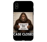 Bigfoot Mugshot You Didnt See Me Nobody Saw Me Étui fermé Coque pour iPhone XS Max