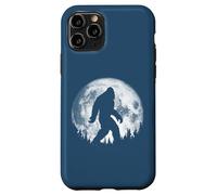 Bigfoot Night Stroll! Cool Full Moon & Trees Sasquatch Coque pour iPhone 11 Pro