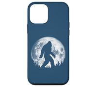 Bigfoot Night Stroll! Cool Full Moon & Trees Sasquatch Coque pour iPhone 12 Mini