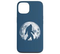 Bigfoot Night Stroll! Cool Full Moon & Trees Sasquatch Coque pour iPhone 13