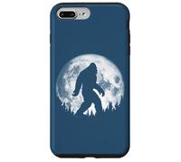 Bigfoot Night Stroll! Cool Full Moon & Trees Sasquatch Coque pour iPhone 7 Plus/8 Plus