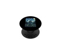 Bigfoot Nuit étoilée - Sasquatch Camping Lover Randonnée PopSockets PopGrip Adhésif