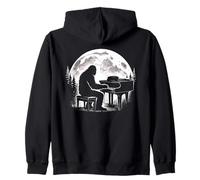 Bigfoot Piano Player Piano Sweat à Capuche