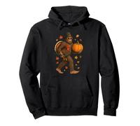 Bigfoot Pilgrim Turkey Pumpkin Thanksgiving Day for Boy Men Sweat à Capuche
