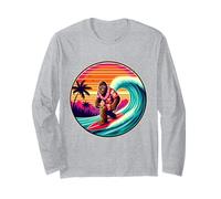 Bigfoot Planche de Surf Plage été Surf Sasquatch hawaïen Manche Longue