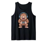 Bigfoot Playing Video Game Sasquatch Video Gamers Débardeur