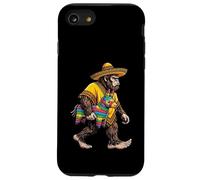 Bigfoot Portant Une piñata en Forme de Sombrero Coque pour iPhone SE (2020) / 7/8