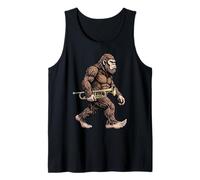 Bigfoot Portant Une Trompette drôle Sasquatch Musique Humour Débardeur