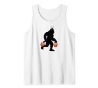 Bigfoot porte des bonbons SASQUATCH Pâques drôle Big Foot Meme Débardeur