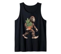 Bigfoot Pot de Cactus Sasquatch Plantes du désert Débardeur