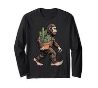 Bigfoot Pot de Cactus Sasquatch Plantes du désert Manche Longue