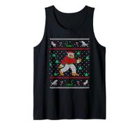 Bigfoot Pull de Noël Moche Bonhomme de Neige Yeti Père Noël Débardeur