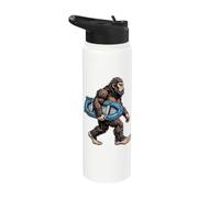 Bigfoot Raft Sasquatch River Rafting Adventure Humo Stainless Steel Insulated Water Bottle