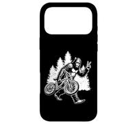 Bigfoot Riding Bicycle Vintage Mountain Biking Bigfoot Biker Coque pour iPhone 17 Pro Max