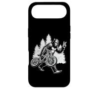 Bigfoot Riding Bicycle Vintage Mountain Biking Bigfoot Biker Coque pour iPhone Air