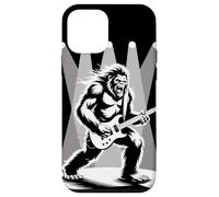 Bigfoot Rock Star Sasquatch Joue de la Guitare Coque pour iPhone 12 Mini