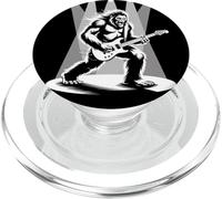 Bigfoot Rock Star Sasquatch Joue de la Guitare PopSockets PopGrip pour MagSafe