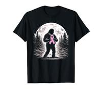 Bigfoot Ruban Rose pour la Sensibilisation au Sein, Mois d'octobre, Sasquatch T-Shirt Graphique avec Valeur