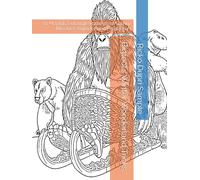 Bigfoot’s Winter Wonderland Tricks: 61 Playful Zentangle Patterns of Snowy Mischief, Animals, and Frosty Fun