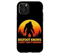 Bigfoot Sait Que j'existe, C'est Assez Sasquatch Vintage Coque pour iPhone 11 Pro