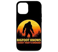 Bigfoot Sait Que j'existe, C'est Assez Sasquatch Vintage Coque pour iPhone 12/12 Pro