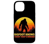 Bigfoot Sait Que j'existe, C'est Assez Sasquatch Vintage Coque pour iPhone 14