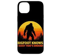 Bigfoot Sait Que j'existe, C'est Assez Sasquatch Vintage Coque pour iPhone 14 Plus