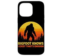 Bigfoot Sait Que j'existe, C'est Assez Sasquatch Vintage Coque pour iPhone 14 Pro Max