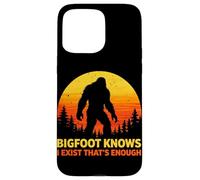 Bigfoot Sait Que j'existe, C'est Assez Sasquatch Vintage Coque pour iPhone 15 Pro Max