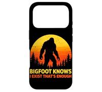 Bigfoot Sait Que j'existe, C'est Assez Sasquatch Vintage Coque pour iPhone 17 Pro