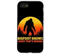 Bigfoot Sait Que j'existe, C'est Assez Sasquatch Vintage Coque pour iPhone SE (2020) / 7/8