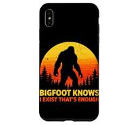 Bigfoot Sait Que j'existe, C'est Assez Sasquatch Vintage Coque pour iPhone XS Max